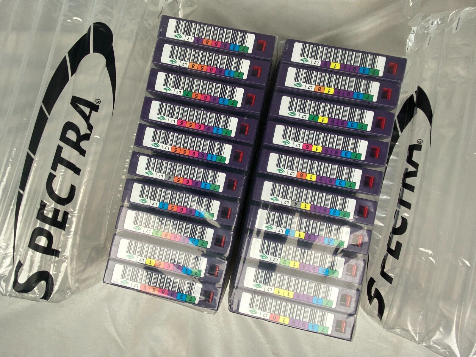 Spectra TeraPacks x2 - LTO-7 Ultrium Backup Tape Cartridges 6TB/15TB (20 Tapes)