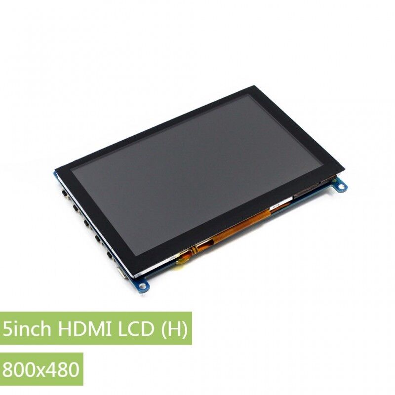 5inch HDMI LCD (H) 800x480 Capacitive Touch Screen for Raspberry Pi Jetson Nano