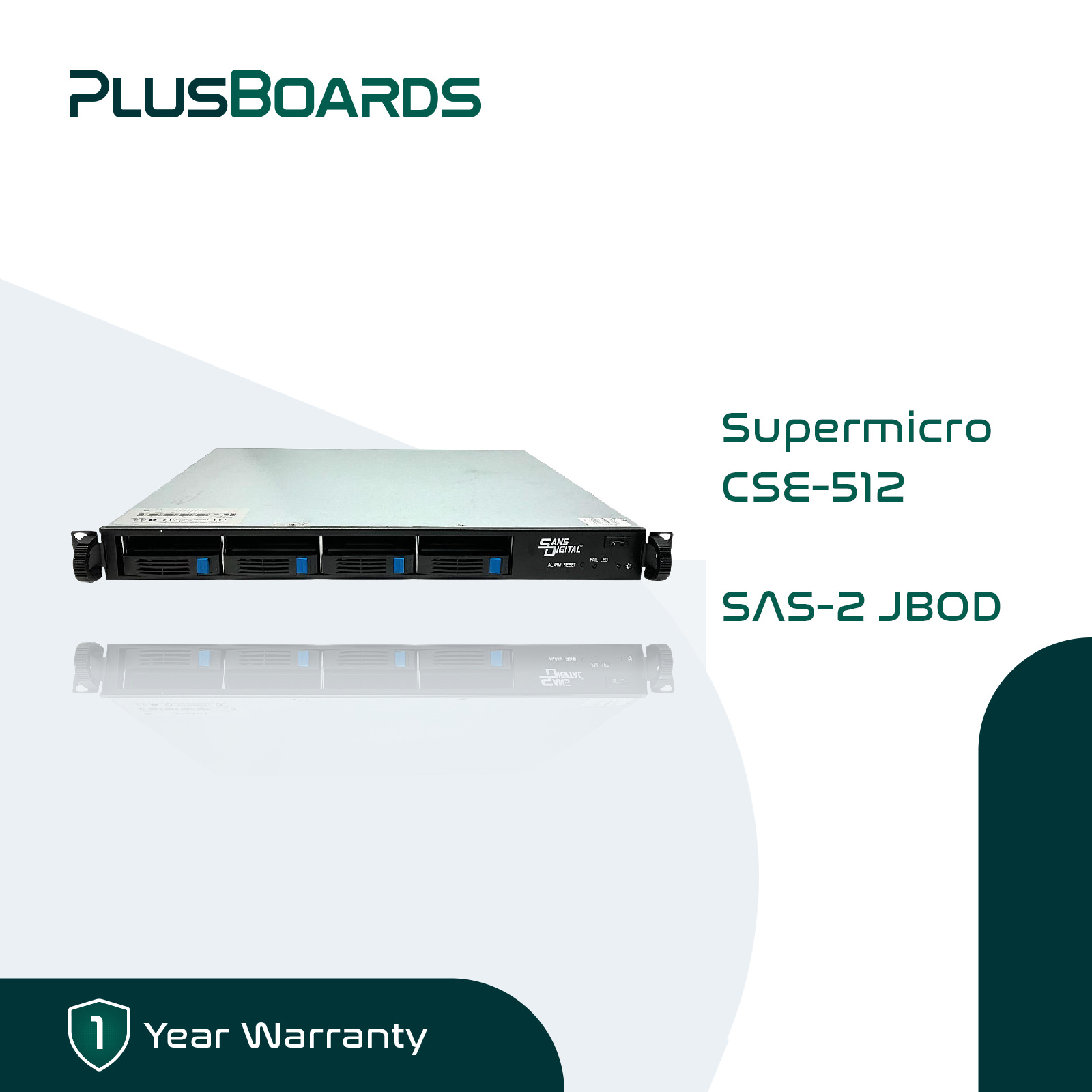 Supermicro SAS-2 JBOD 8x 2.5