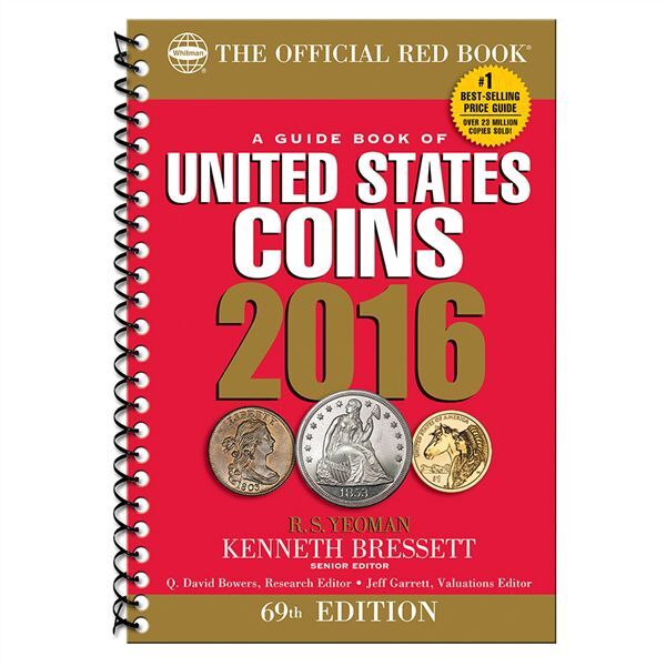 2016 Red Book Of US Coins Spiralbound Softcover Redbook PREPUB SHIP APRIL 2015