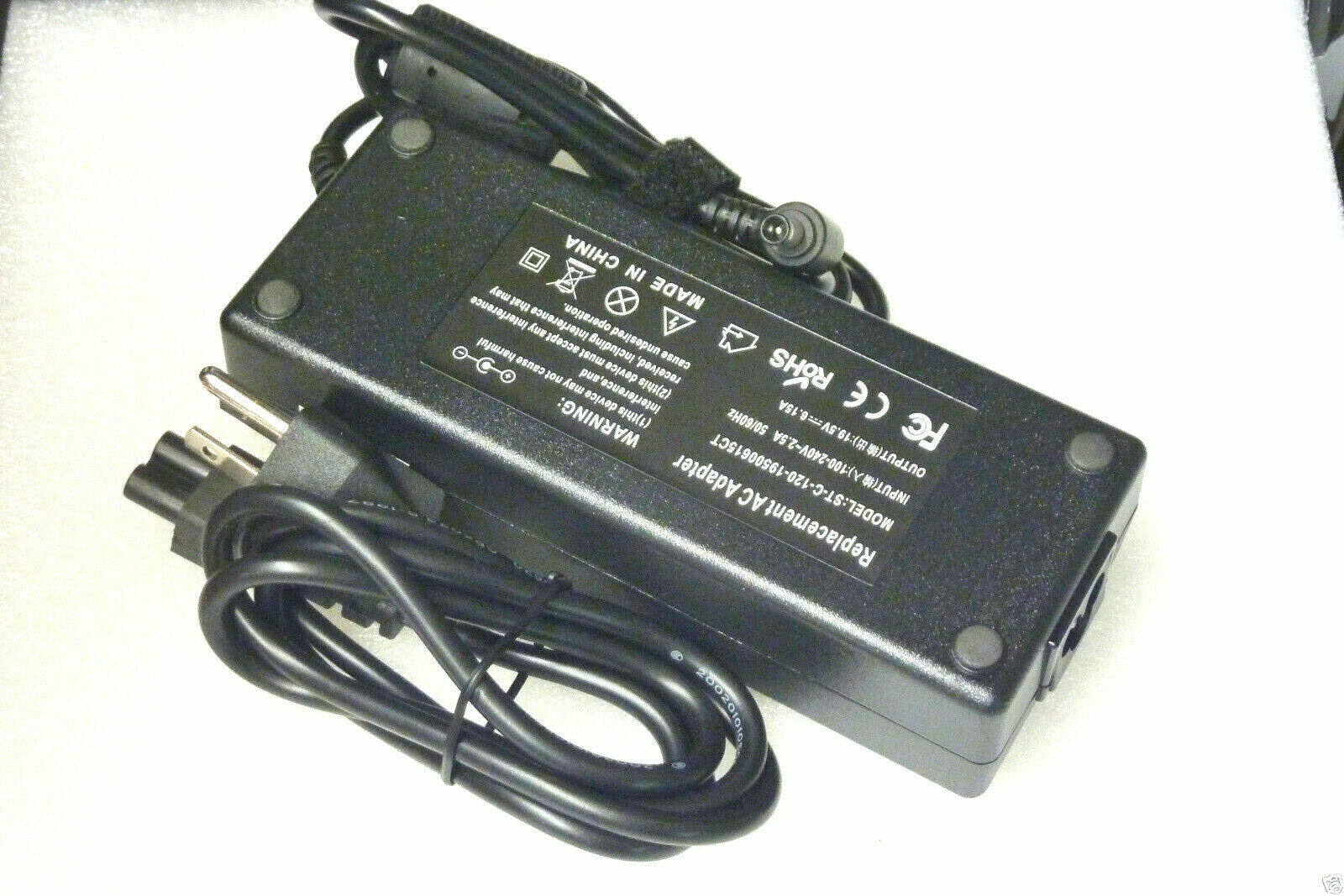 AC Adapter For LG 34WL85C-B 34BL85C-B 27GP950-B LED Monitor Power Cord Charger