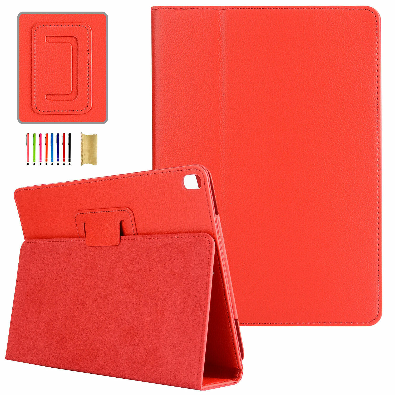 Slim Folio Stand PU Leather Case Cover For iPad mini 6/iPad 8th/7th/6th Gen/Pro