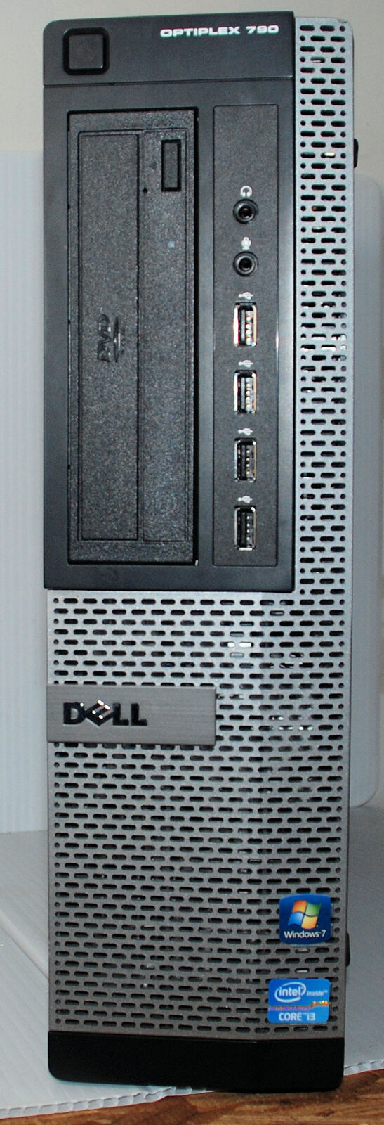 Dell OptiPlex 790 Desktop Intel Core i3 3.3 GHZ 4GB RAM 500GB HD Win 7 Pro COA