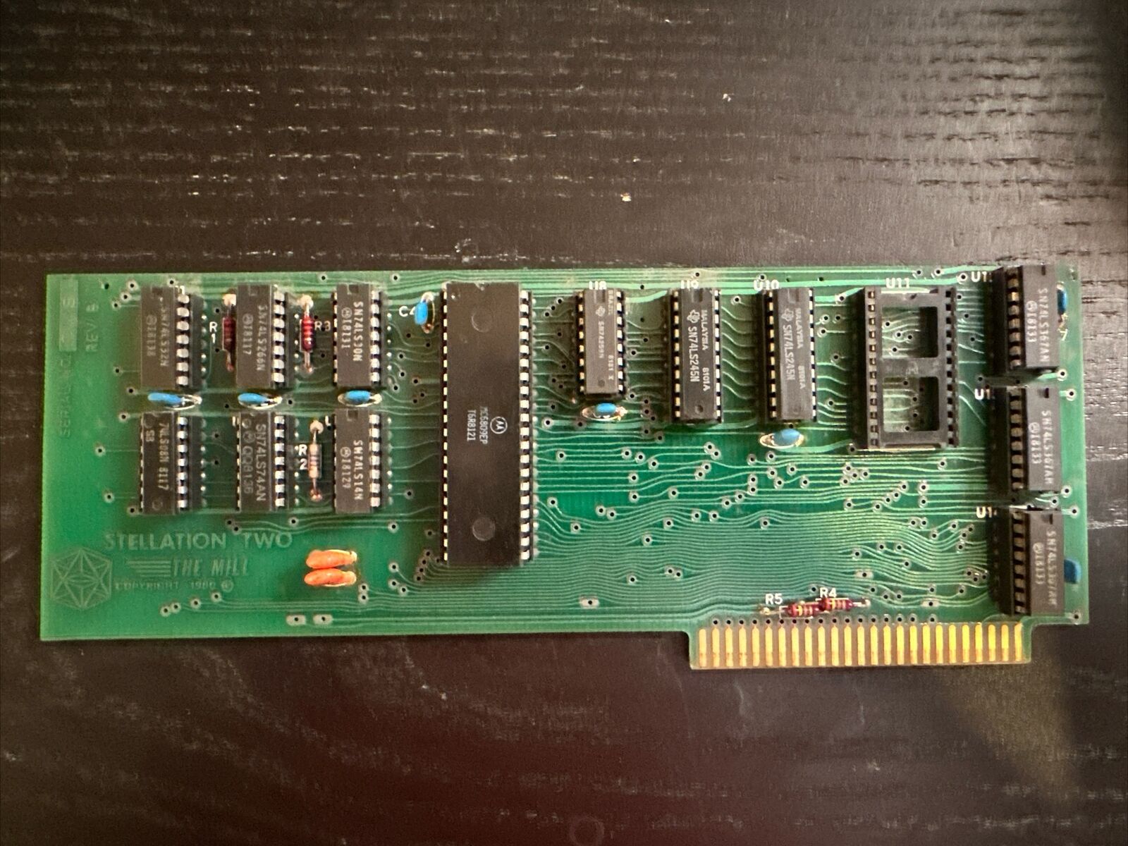 VINTAGE STELLATION TWO THE MILL FOR APPLE II 6809 CARD DAUGHTERBOARD TESTED