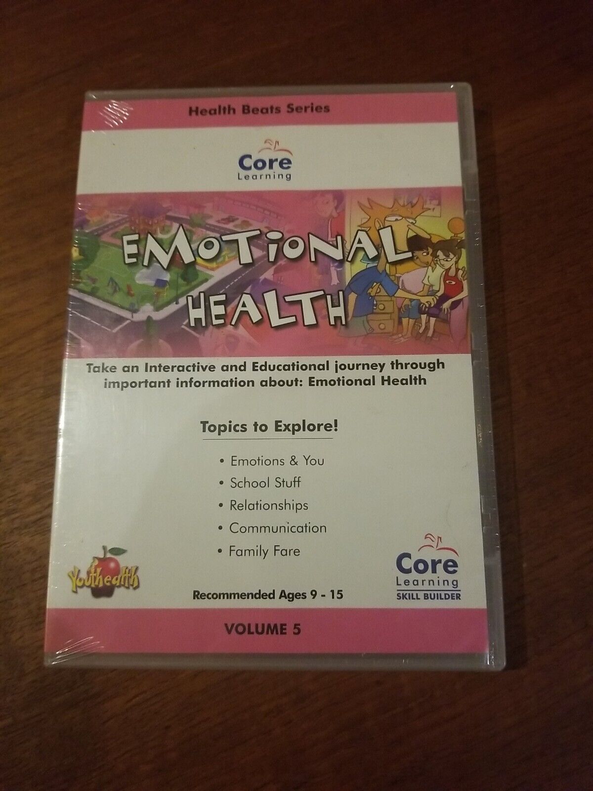 Emotional Health - Core Learning Vol 5 - Teens Pre-Teens - CD-ROM NEW