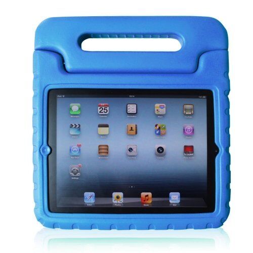 For iPad 4/3/2 Shockproof Kids Friendly EVA Case Convertible Handle Stand Cover