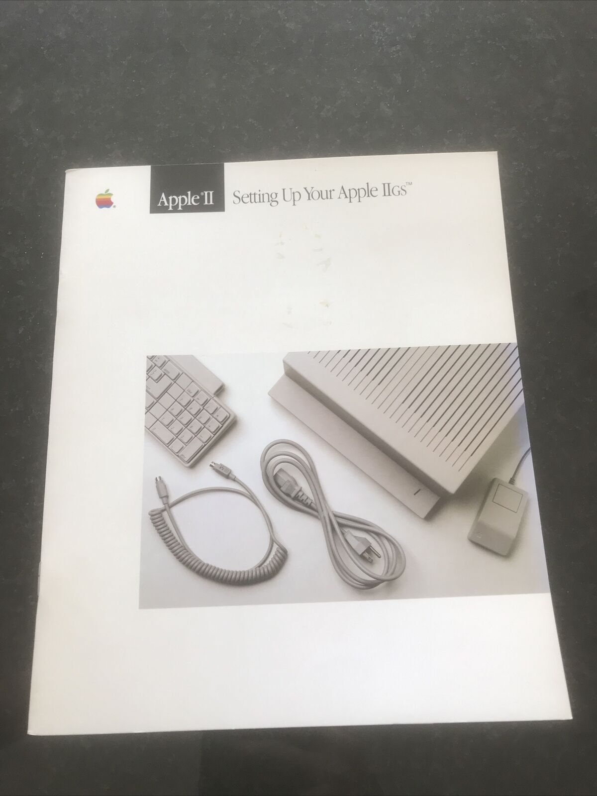 Apple II Setting Up Your Apple IIGS -22 Paged 