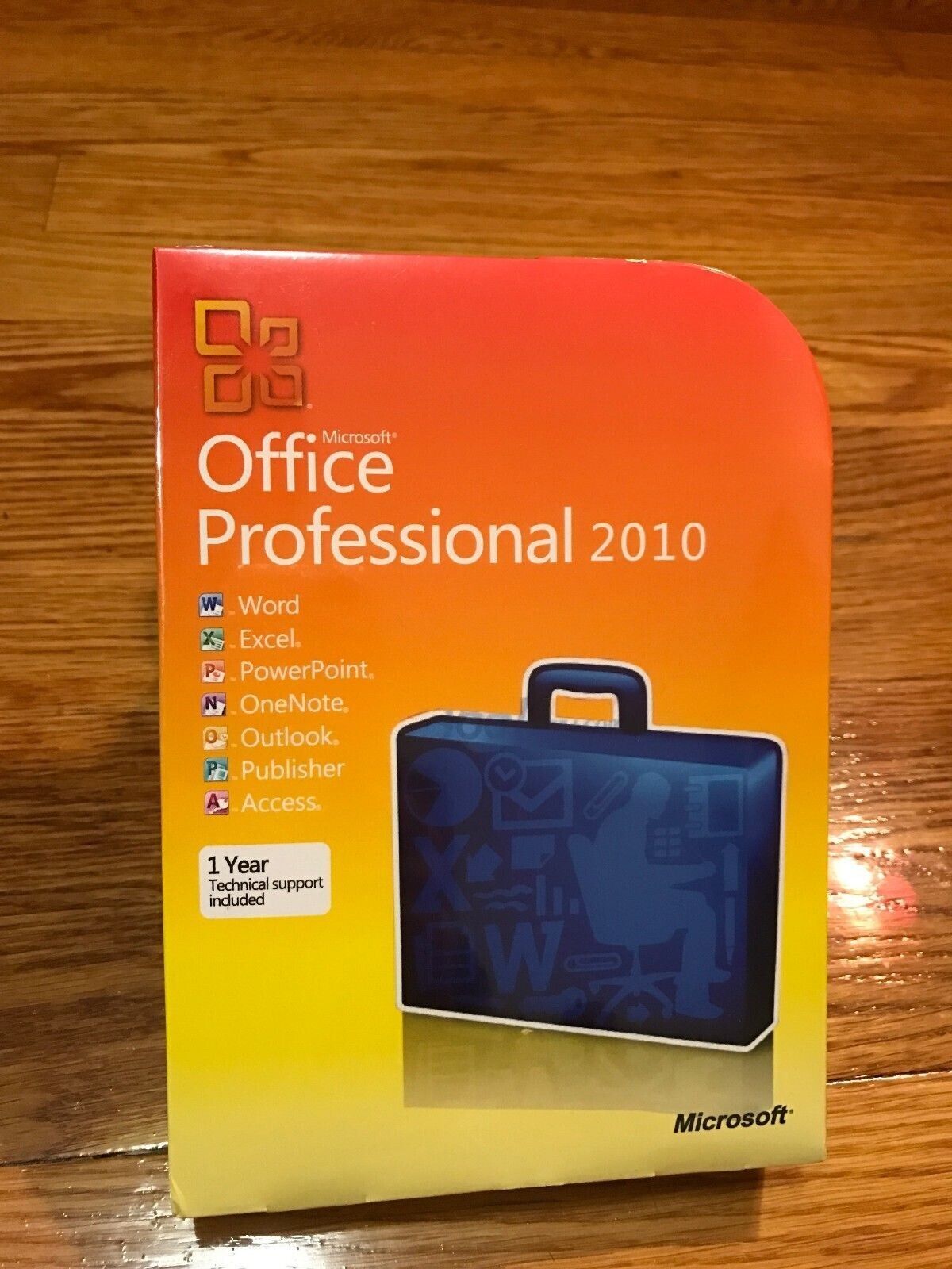 Microsoft Office 2010 Professional For 3 PCs Full Retail NEW SEALED Box Version