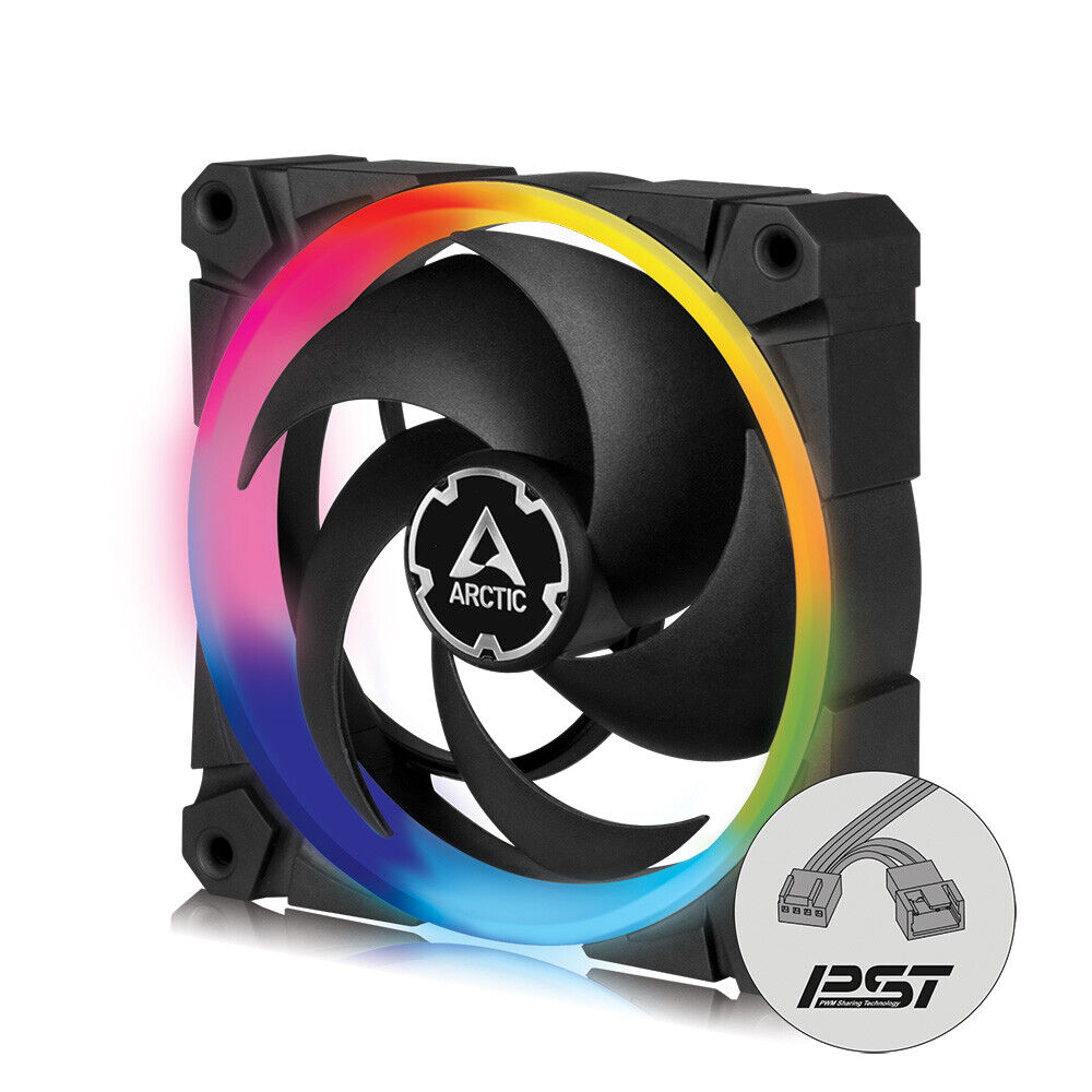 ARCTIC BioniX P120 A-RGB 120 mm Pressure-optimised Fan with A-RGB Cooler PWM
