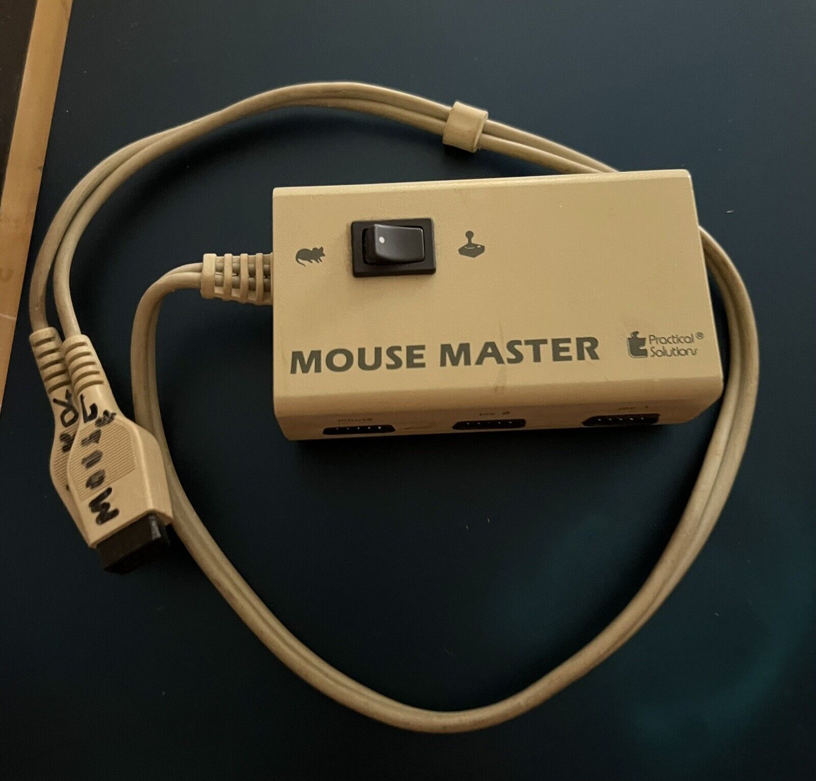 Mouse Master For Amiga Computers. Switch Between Joystick And Mouse. Vintage.