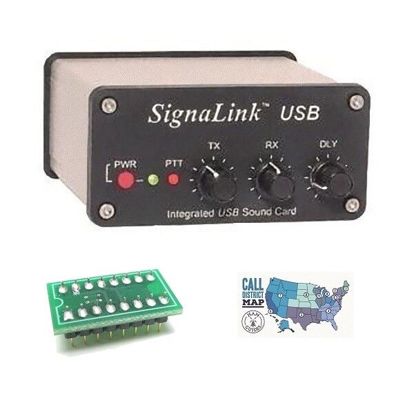 SignaLink USB SLUSB6PM Sound Card - Radio Interface and SLMOD6PM Jumper Module