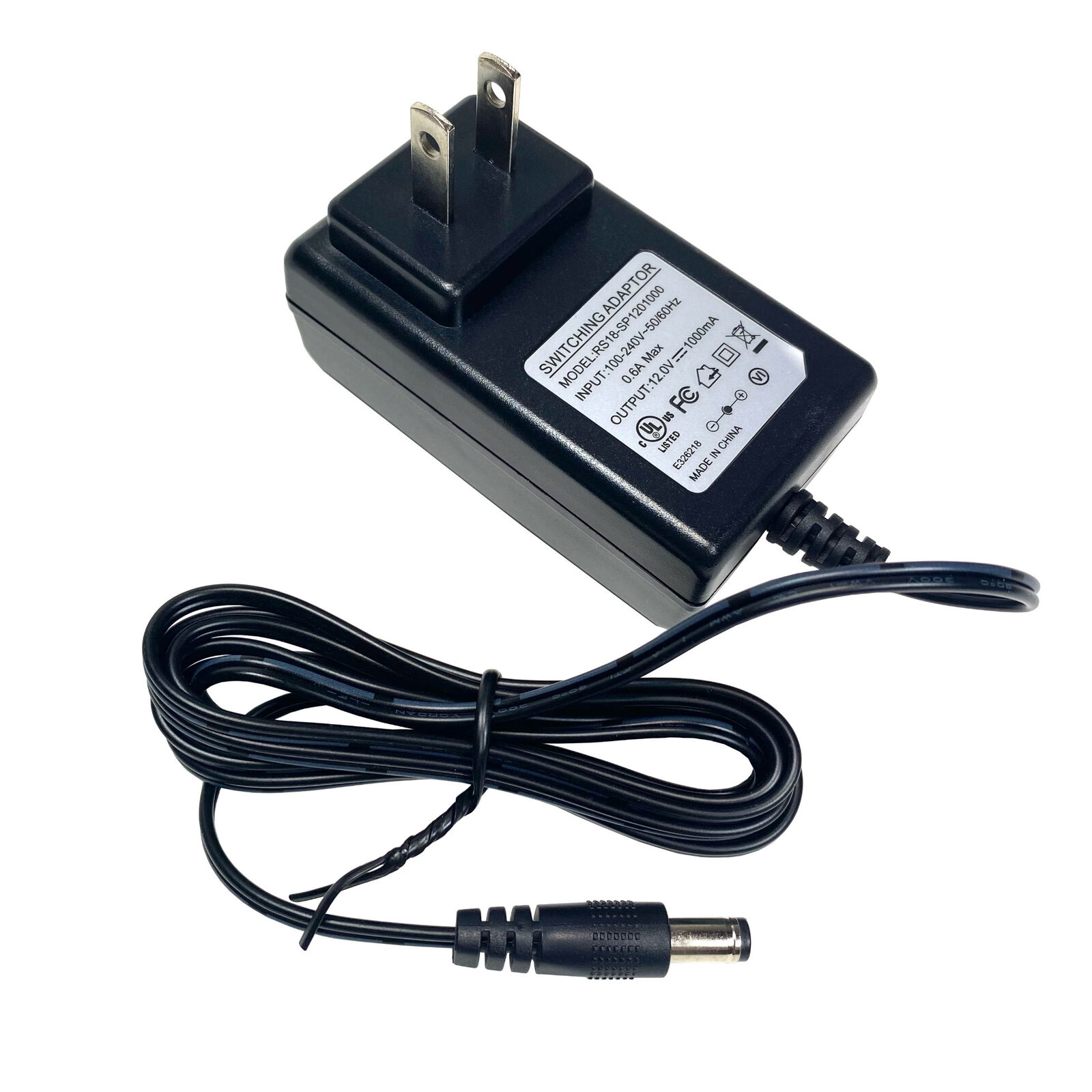Power Supply AC 100-240V to DC 12V for FC999 and Multiple Device
