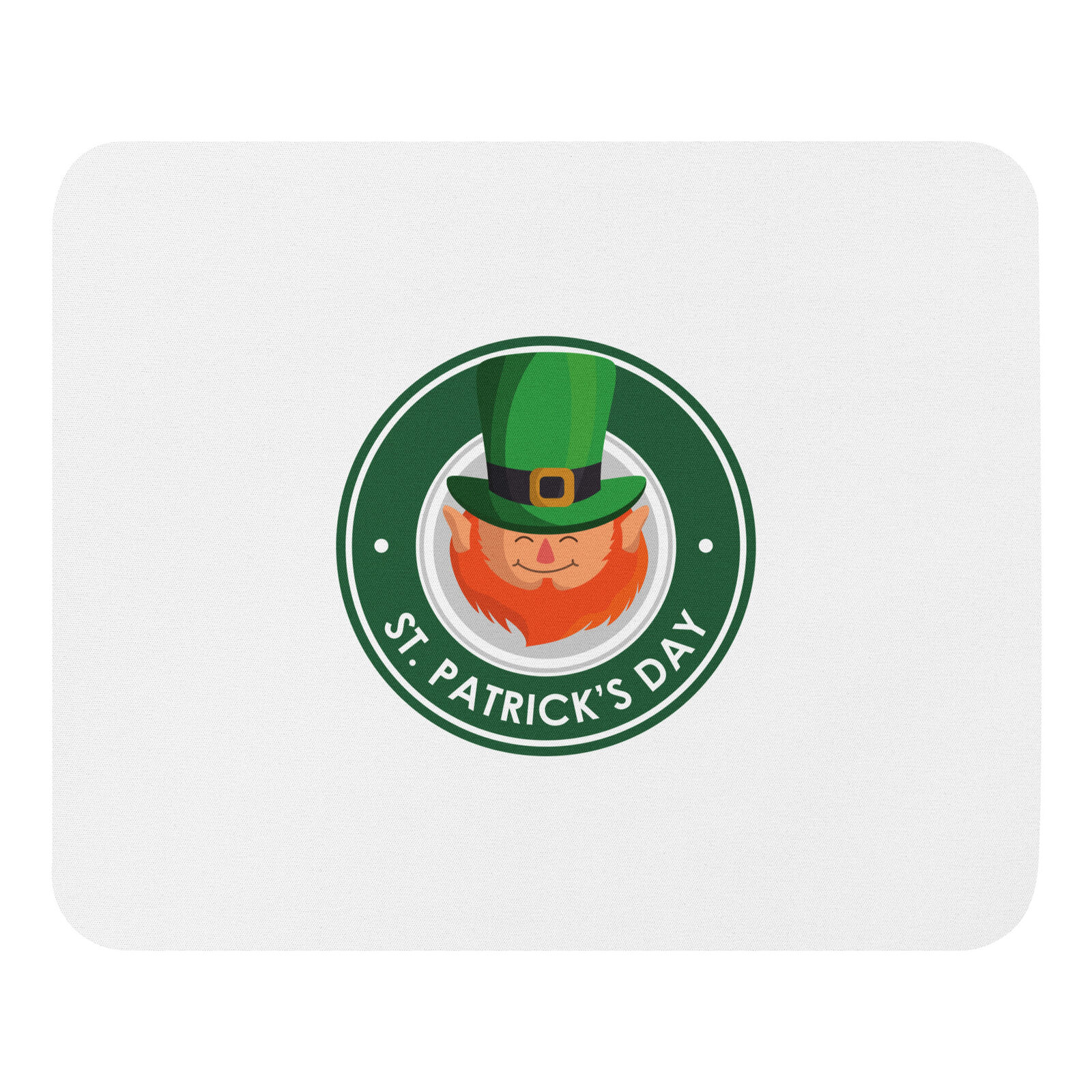 Mouse Pad St. Patrick\'s Day Irish Shamrock Luck Funny Saint Patricks Ireland