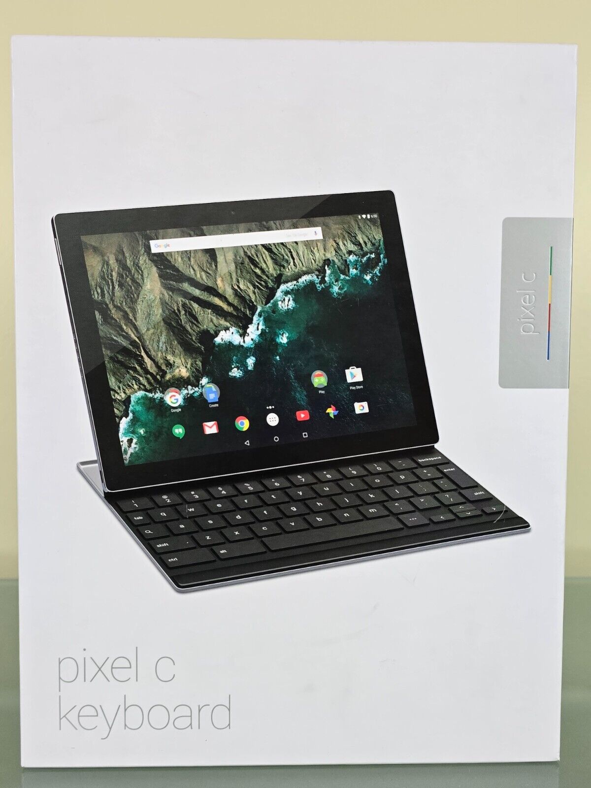 Google Pixel C Keyboard EN Bluetooth wireless Android tablet NEW SEALED