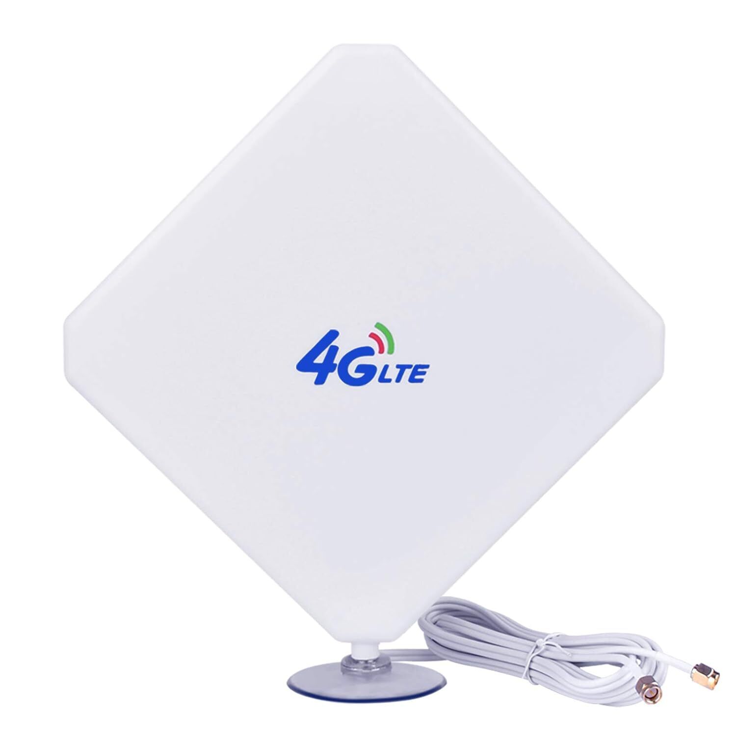 4G Lte Antenna Sma Antenna 35Dbi High Gain Antenna With Suction Cup Dual Mimo