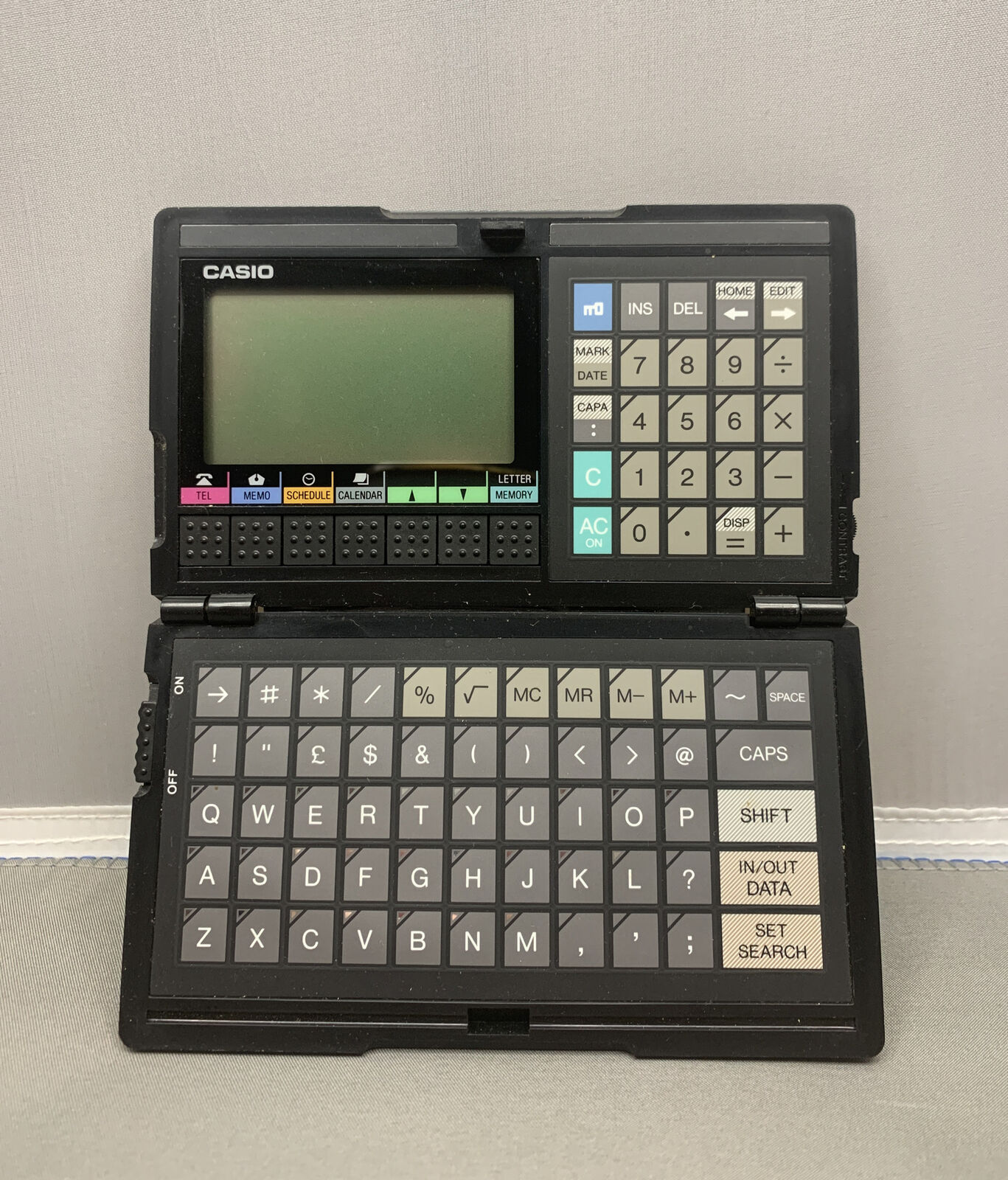 Vintage Casio SF-4000 Digital Diary Personal Assistant Calculator