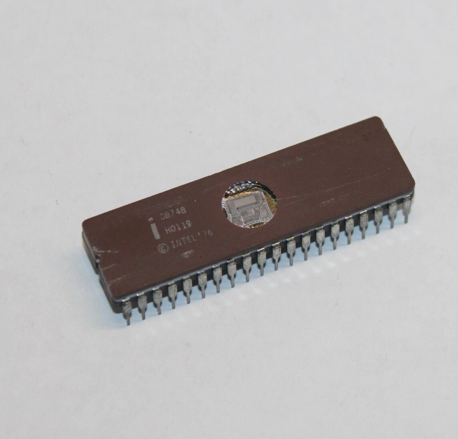 vintage Intel D8748 ceramic MCU Microcontroller CPU IC chip DIP40 8047 works