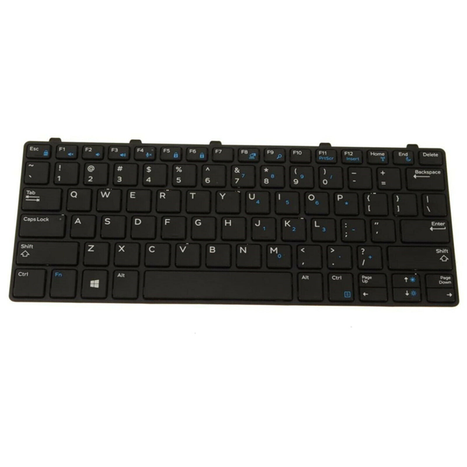 for Dell Latitude 3300 3380 Notebook US English Keyboard 343NN 0343NN New