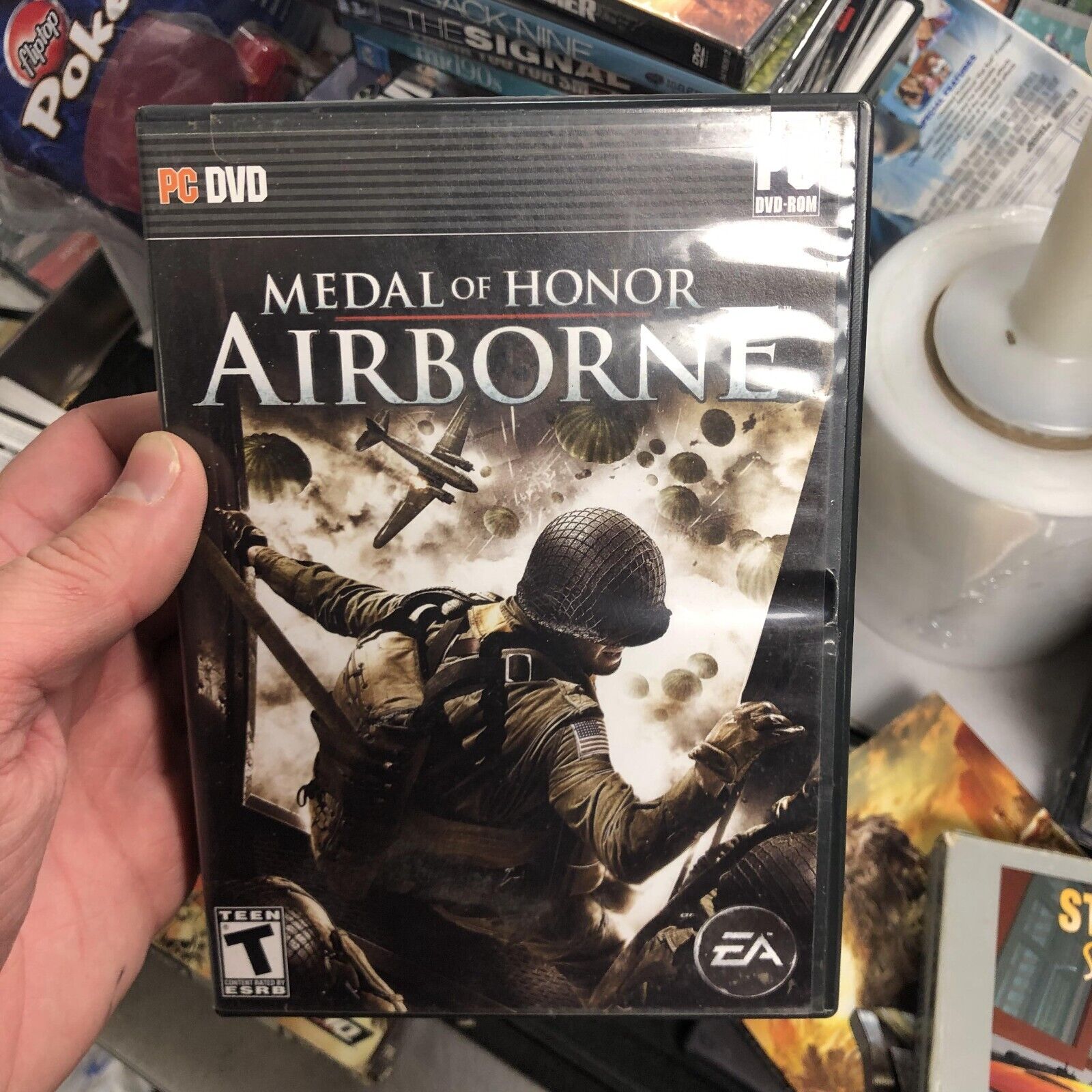 Medal of Honor: Airborne PC DVD 2007 WWII Historical Shooter Army Combat Game