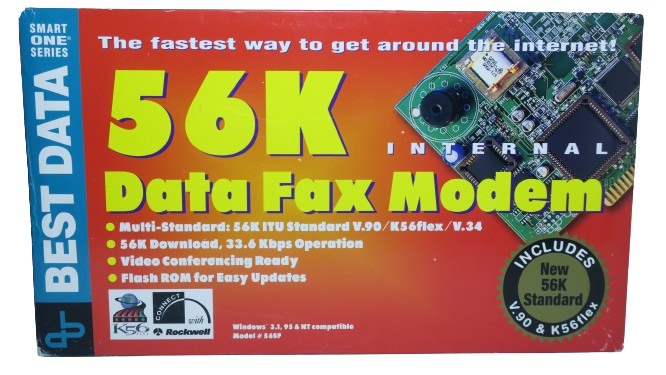 56K Internal Data Fax Dial Up Internet Modem V.90
