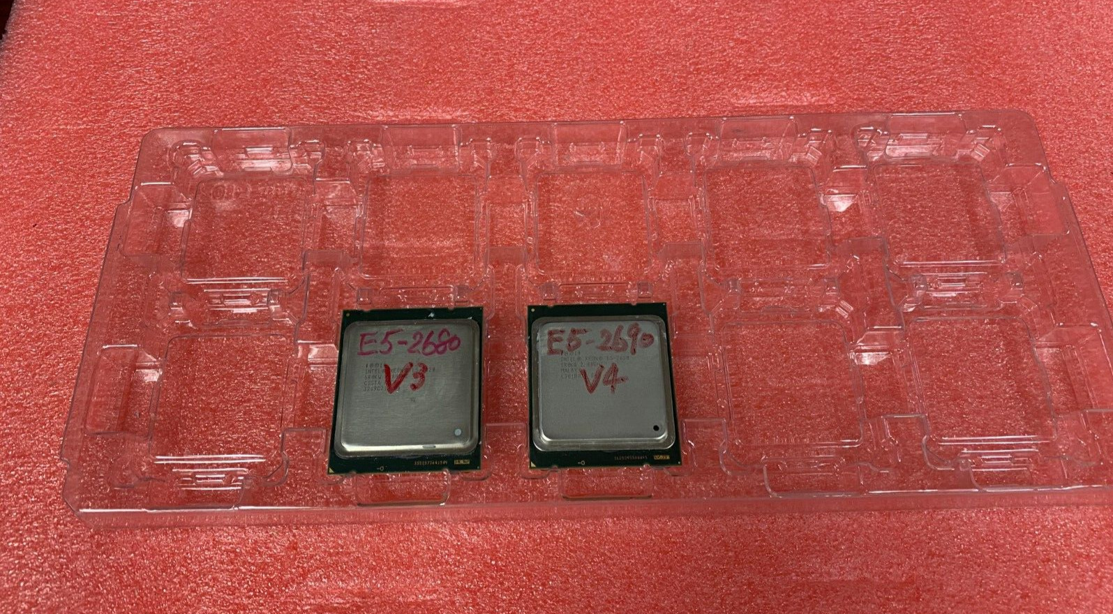CPU Tray LGA2011 for Intel Xeon E3, E5, E7 series V2/V3/V4 version 45x52.2mm