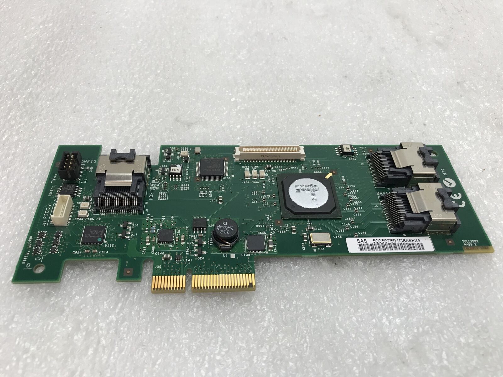 IBM LSI ServeRAID MR SAS 8708E PCIe RAID Controller Card 43W4297 44E8796