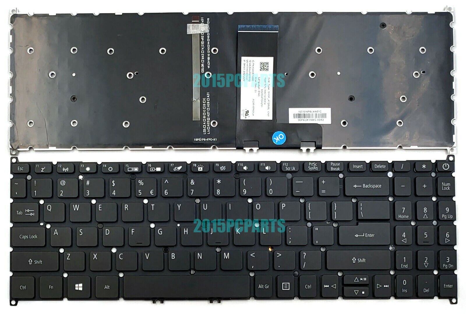 New Acer Aspire 5 A515-43 A515-43G A515-54 A515-54G Keyboard US Backlit