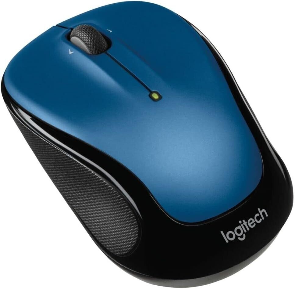 Logitech M325 Wireless Mouse with Unifying Receiver - Blue  910-002650