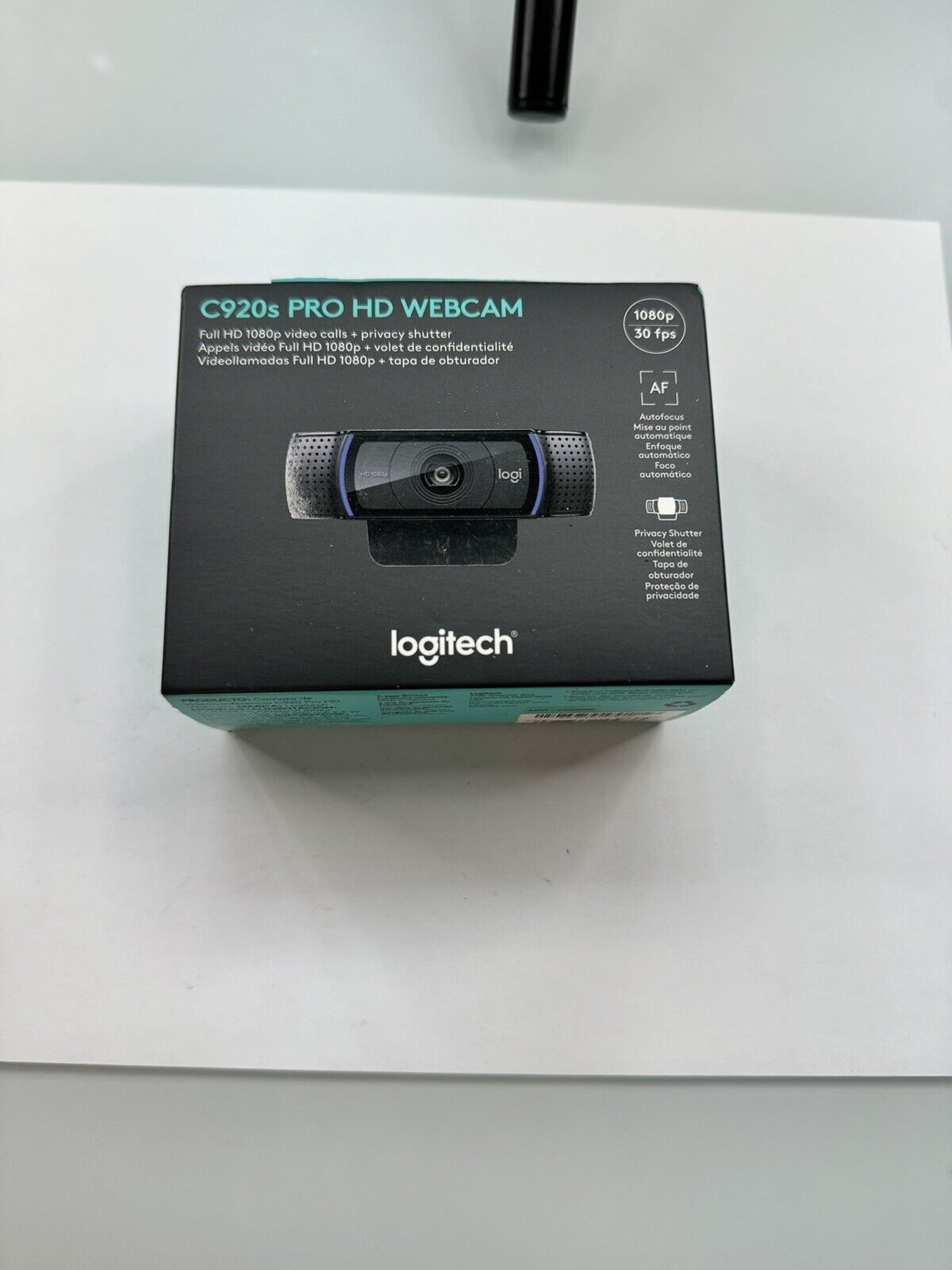 BRAND NEW Logitech C920S Pro Full HD 1080p 30fps Webcam with Privacy Shutter