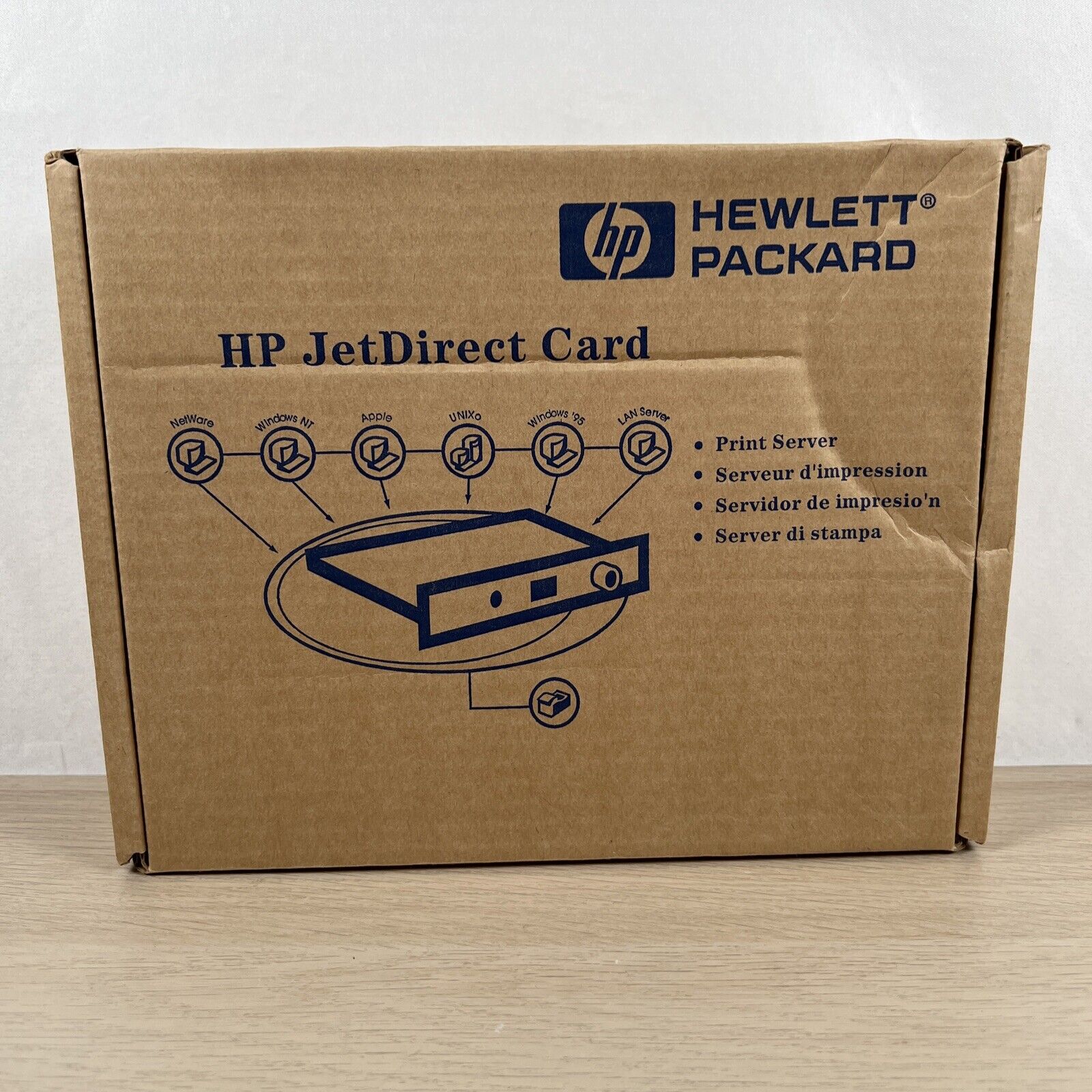 HP HEWLETT PACKARD JETDIRECT CARD 10/100 BASE-TX J2556B New Open Box  