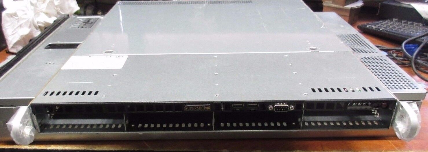 SuperMicro 5018R-MR 1U Barebones Server X10SRI-F Board 1x Heatsink 2x PSU *306