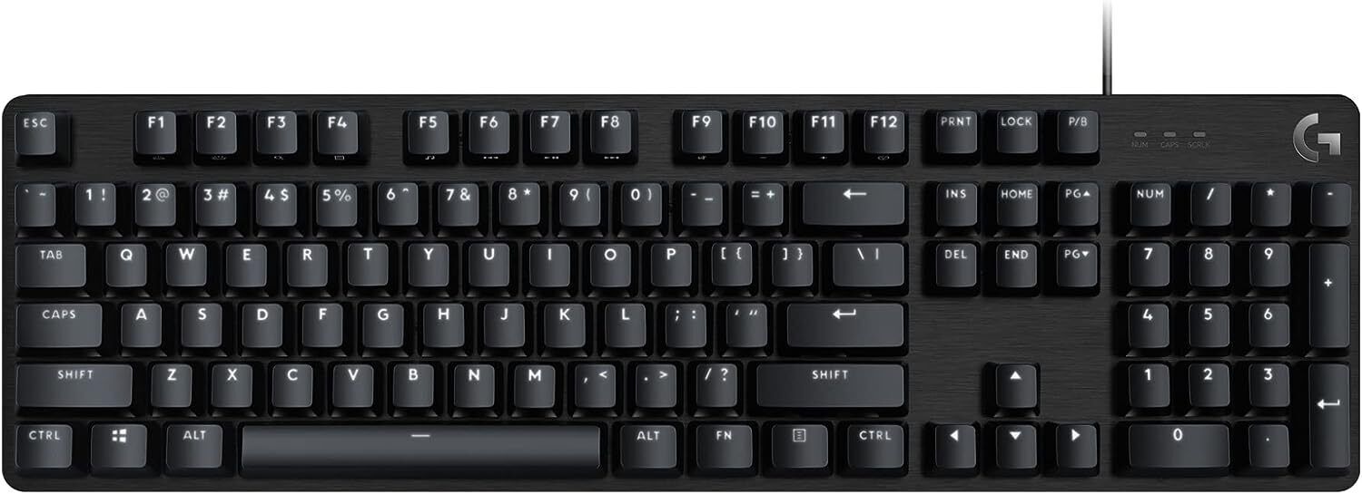 Logitech G413 SE Full-Size Mechanical Gaming Keyboard - Black Aluminum