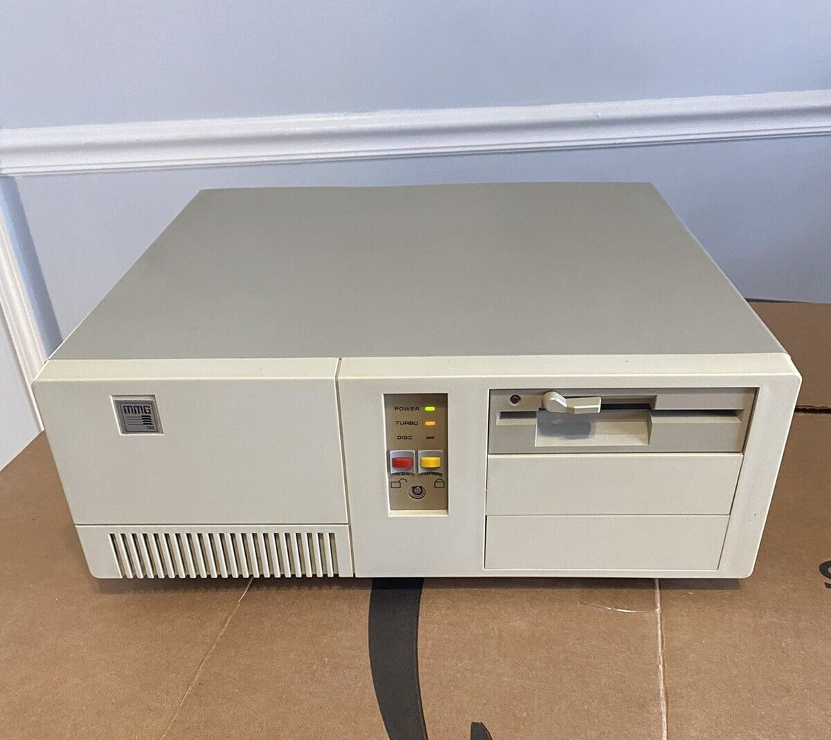 Vintage MMG 286 Clone Computer Only For Parts Repair