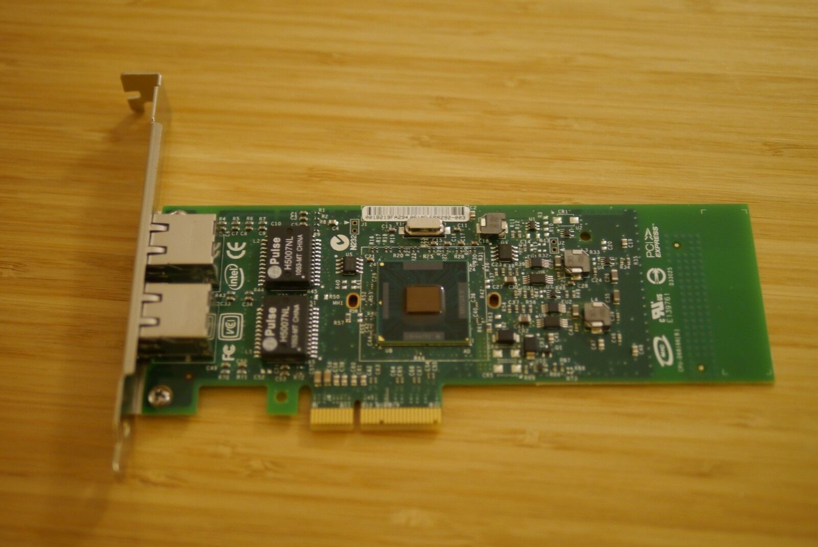 Dell OEM INTEL PRO Dual Port PCI-e 10/100/1000 Gigabyte Network Card DP/N 0G174P