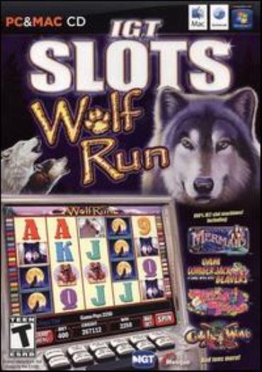 Masque IGT Slots: Wolf Run PC MAC CD 20 casino themed machine collection games
