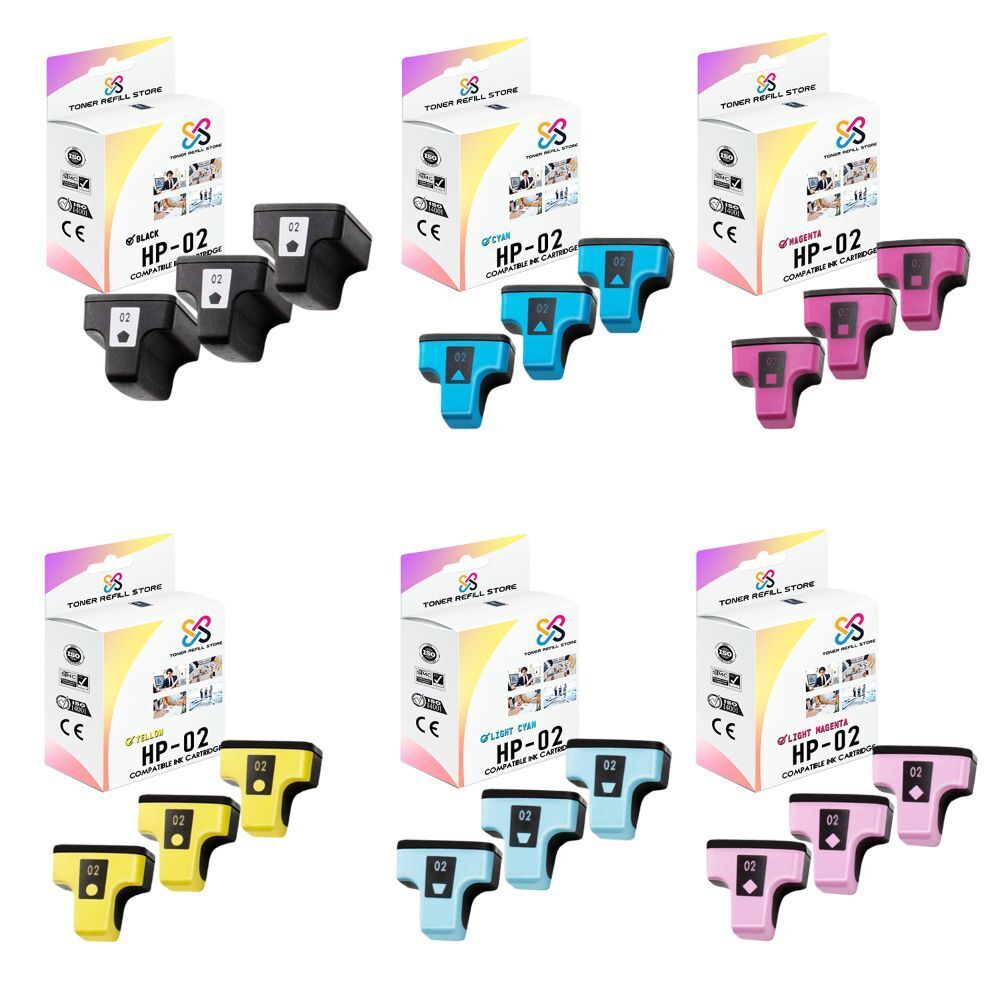 18PK TRS 02 Multicolored HY Compatible for HP Photosmart 3110 3210 Ink Cartridge
