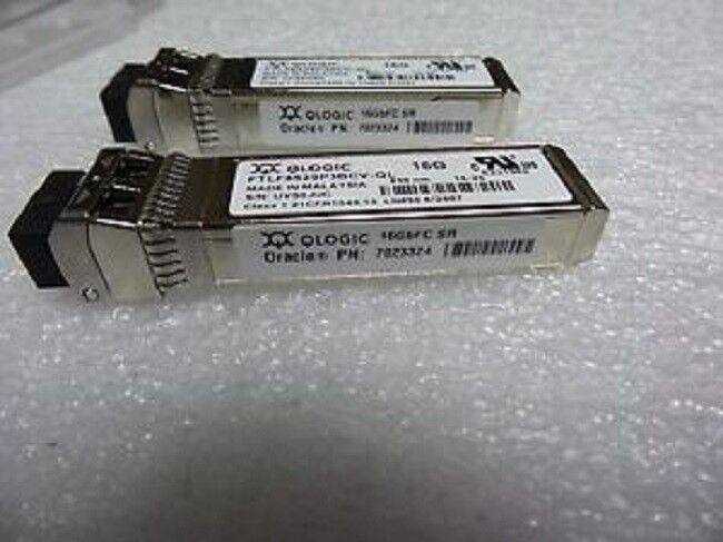 SUN ORACLE 7101676 7023325  (1 Pair of 7023324 16Gbps Short Wave SFP) Tested 