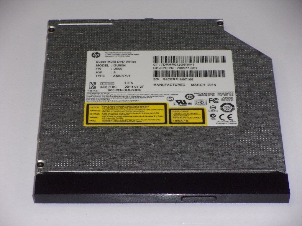HP 250 255 G3 15-R DVD Optical Drive 750636-001 TESTED GOOD