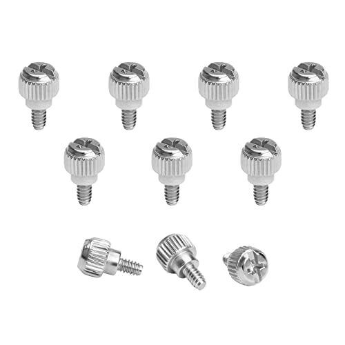 10PCS 6#-32 Thumbscrews Thumb Screws 6-32 Thread Screw with Phillips Head for...