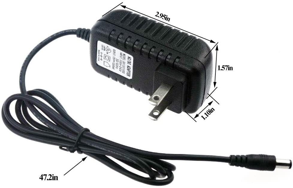 Universal US 2 pin 12V 1.5A AC DC Power Adapter Supply Transfromer 5.5mm X 2.1mm