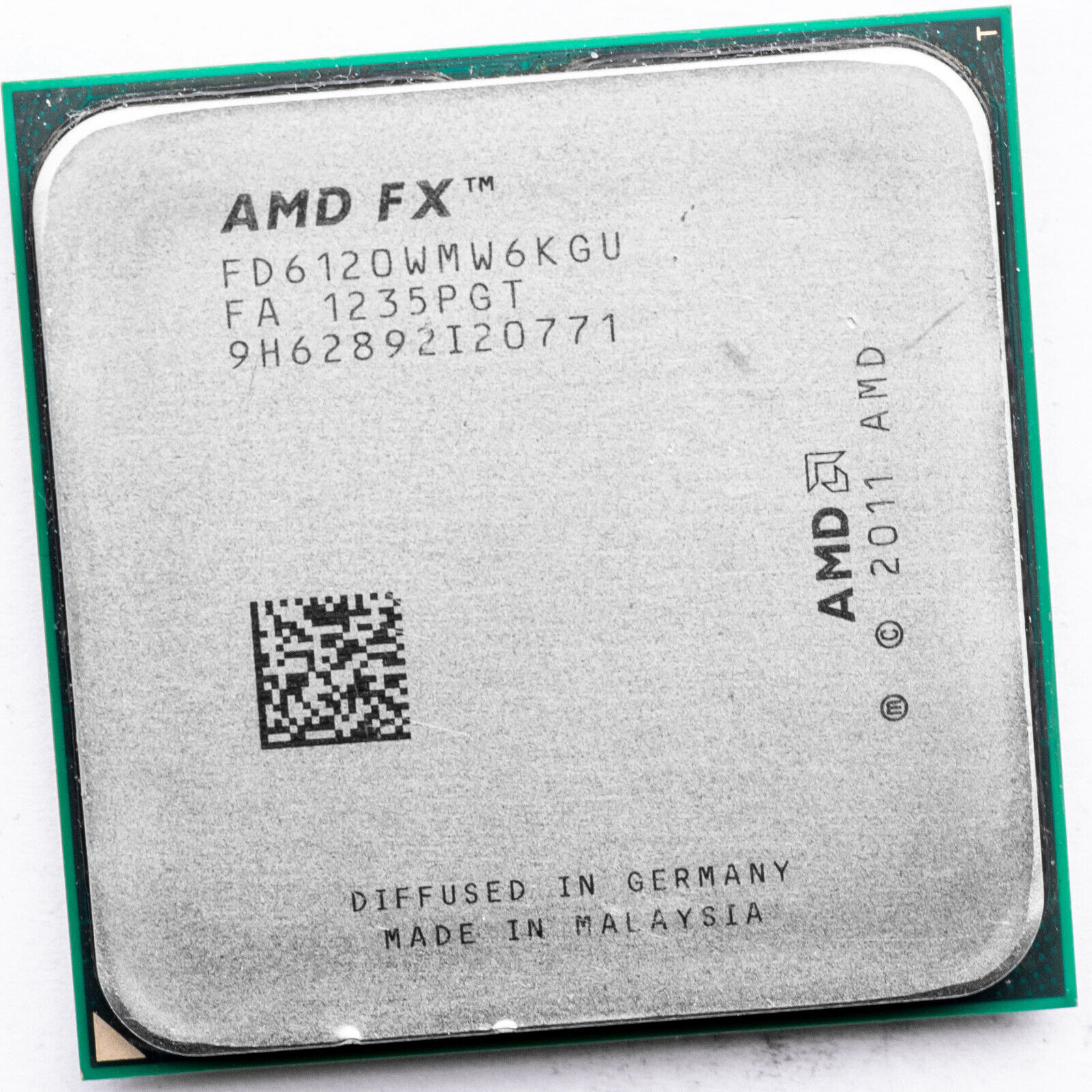 AMD FX-6120 FD6120WMW6KGU AM3+ 3.5GHz Six Core Processor Zambezi 95W 8MB 32nm
