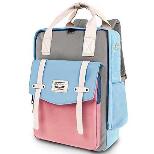 Lovvento 15.6 inch Laptop Japanese Backpack Travel Bag College Lightweight Ca...