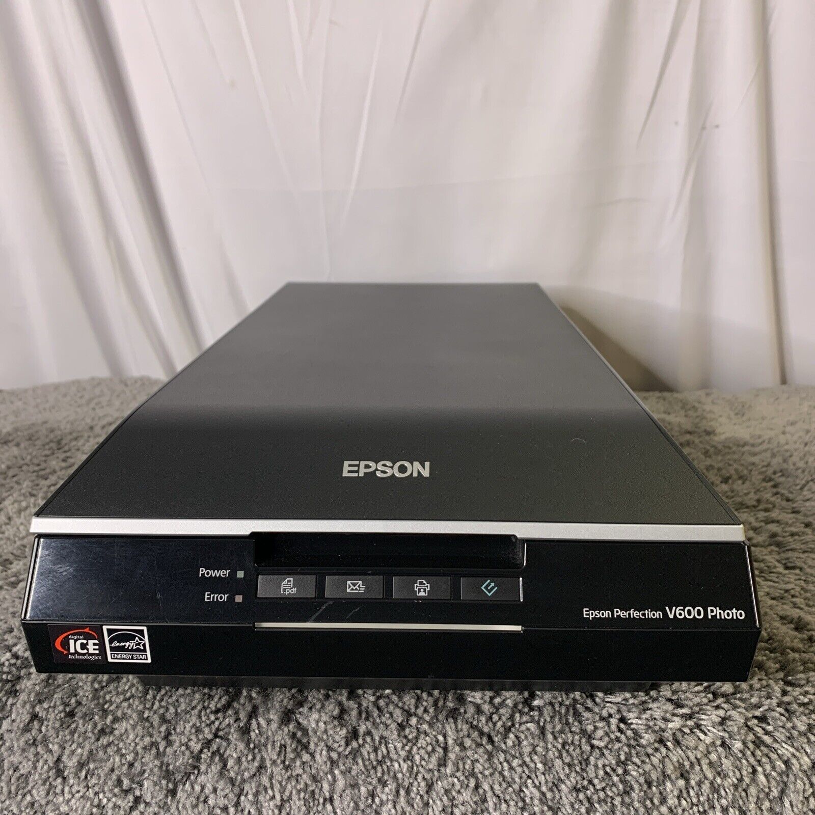 Epson Perfection V600 Document & Photo Scanner No Power Supply