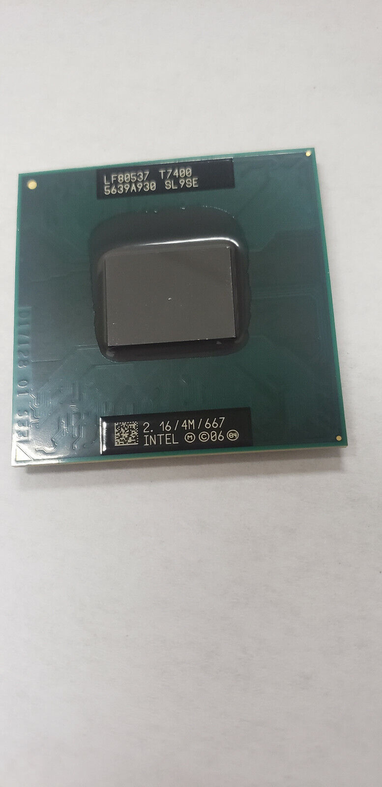 SL9SE Intel Core 2 Duo T7400 2.16GHz 4MB 667MHz Processor CPU