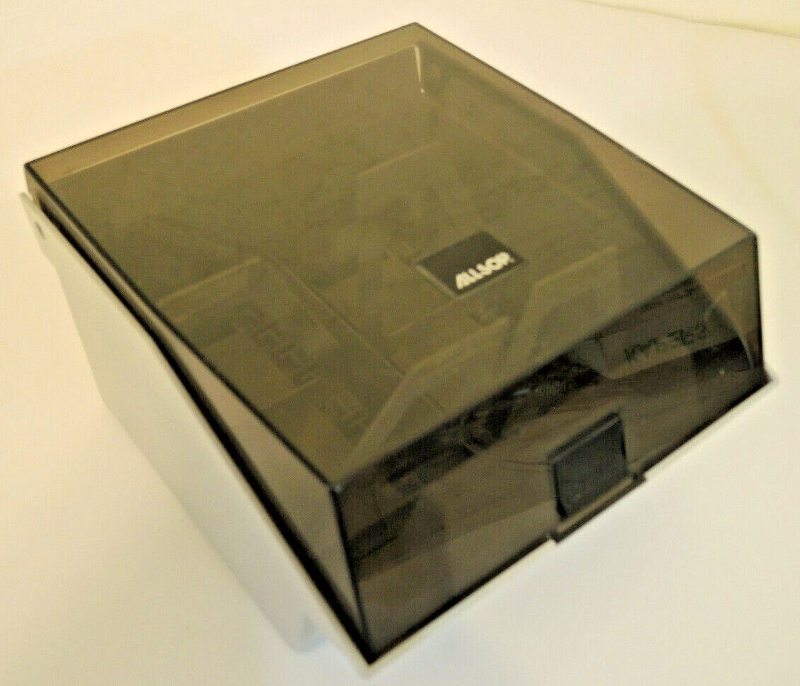 Vintage Large ALLSOP PURPLE 3.5” Floppy Disk Storage Case Holder Organizer