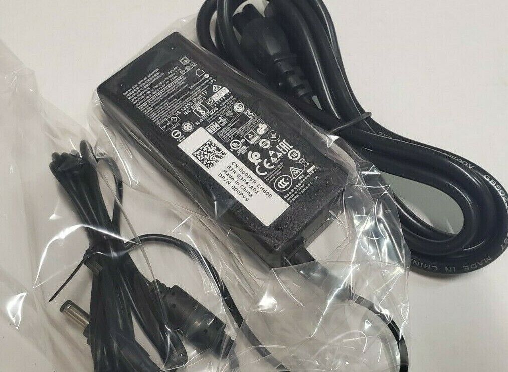 New Dell 65W AC Adapter 5.5mm for Dell Wyse 7010 Dell Wyse 7010 - Genuine