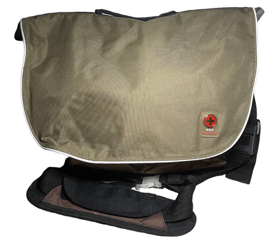 NGG Swiss Edition Large Computer Shoulder Messenger Overnight Bag diaper travel