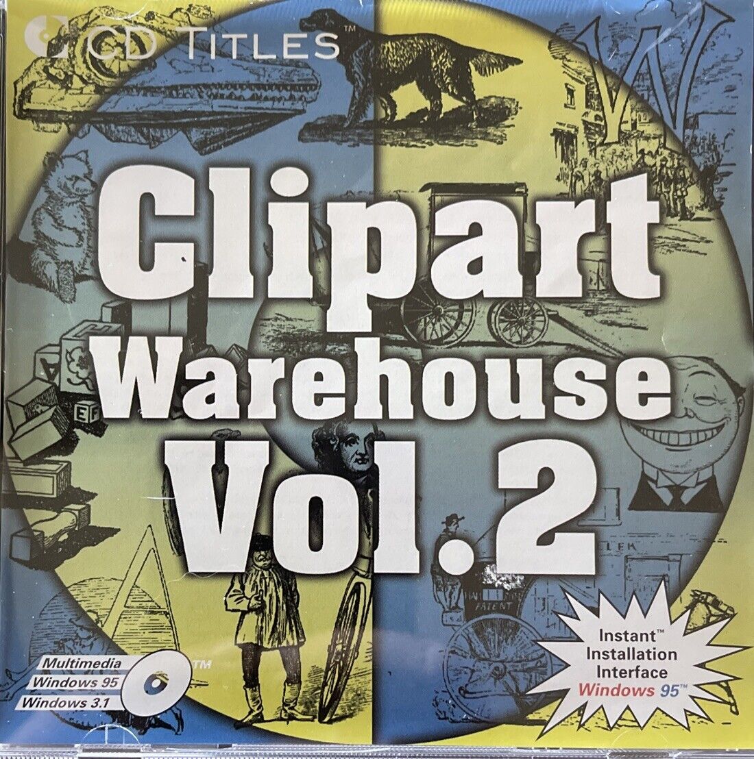 CD Titles Clipart Warehouse Vol. 2 CD-ROM