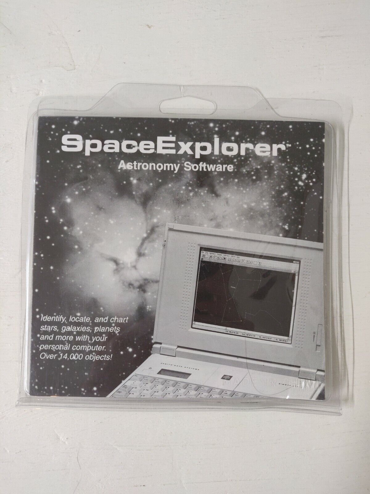 Vintage Space Explorer Floppy Disk Disc MS-DOS Windows 1.0 Astronomy Software