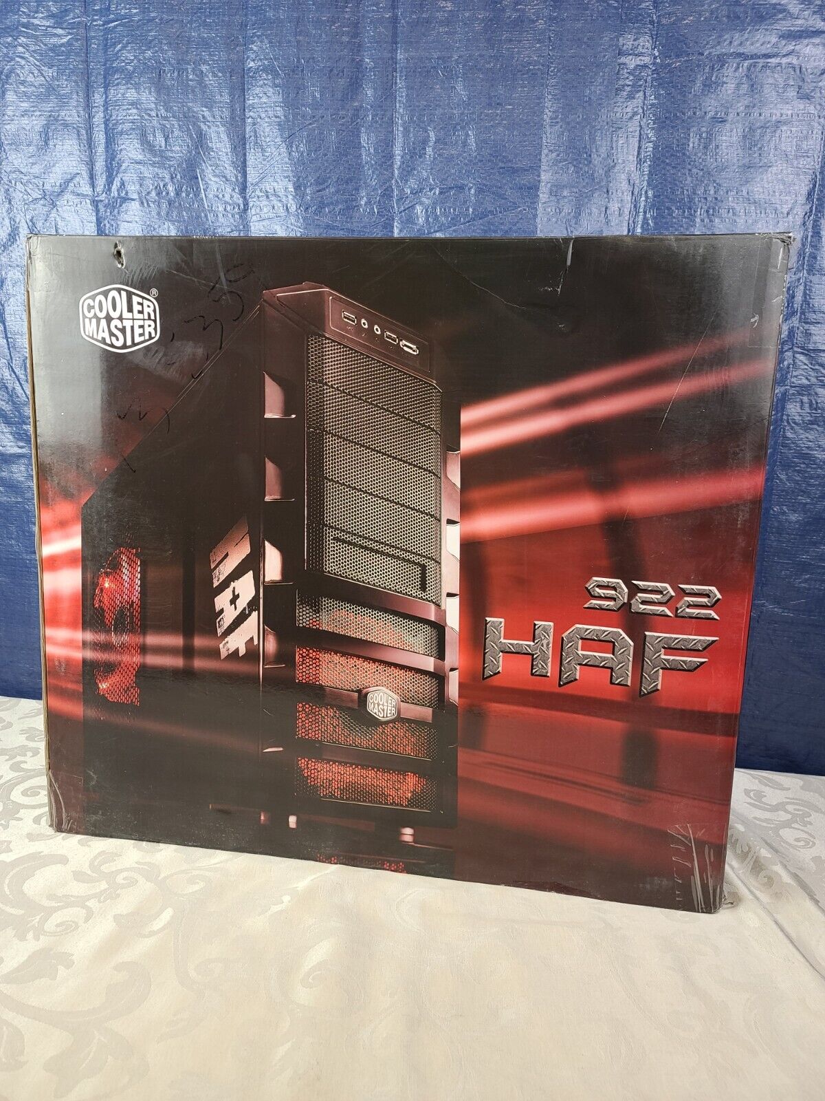 New Cooler Master HAF 922 XM High Air Flow Mid Tower Computer Case W/ 3 Fans